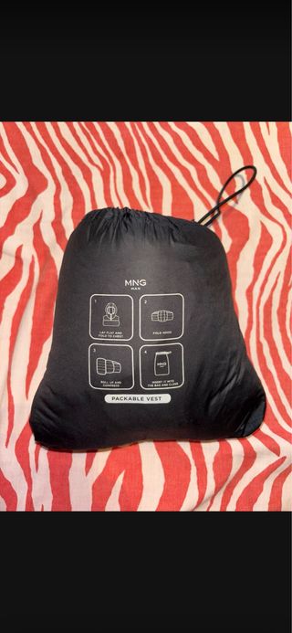 Chaleco acolchado Mango gris XXL