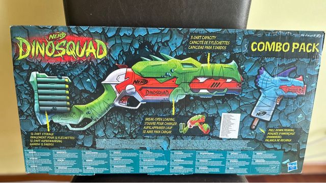 Nerf Dinosquad Combo Pack Pistolas