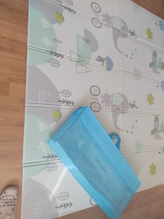 Alfombra infantil reversible 200x180