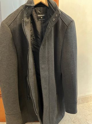Chaquetón KOROSHI&CO gris talla M