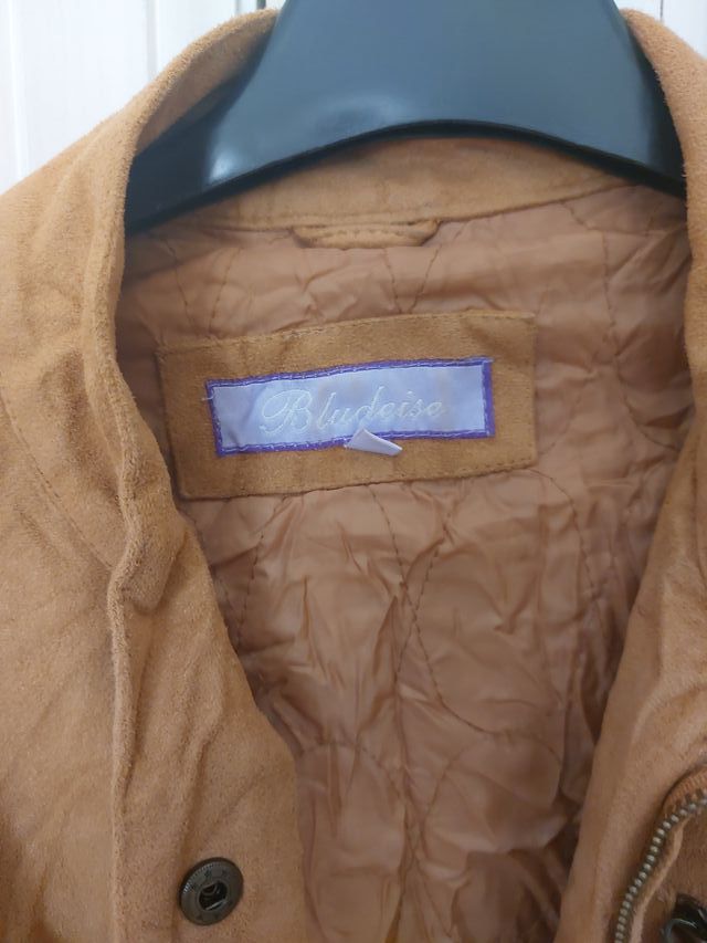 Cazadora ante marrón