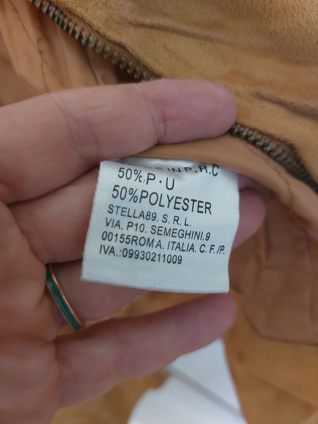 Cazadora ante marrón