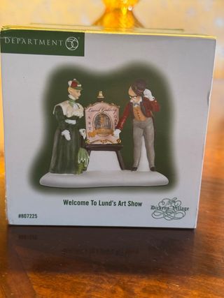 Department 56 Welcome To Lund's Art Show