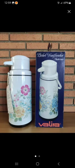 2 Termos Valira floral 2 litros