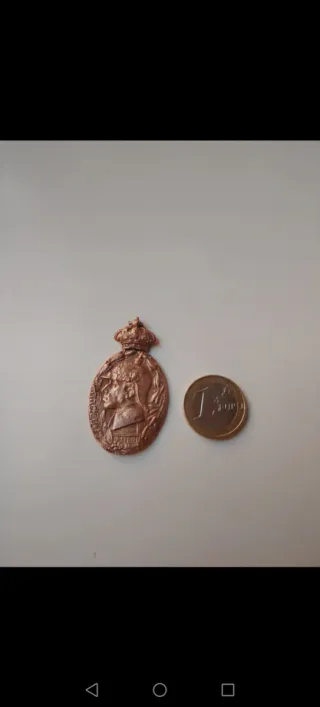 Medalla Militar Marruecos 1916 Bronce