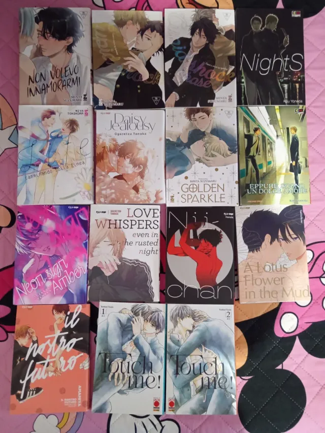 Neon sigh amber, Cupid shock, Touch me! 1-2, Altri