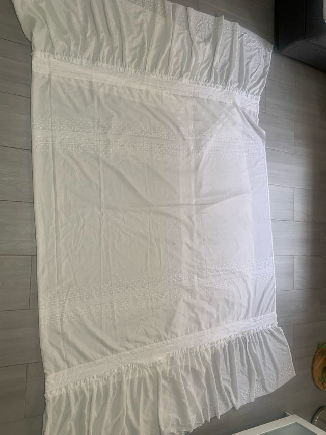 Colcha Alfon Satén Blanca