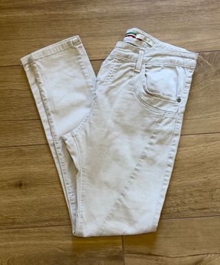 Jeans beige Please taglia XS-S