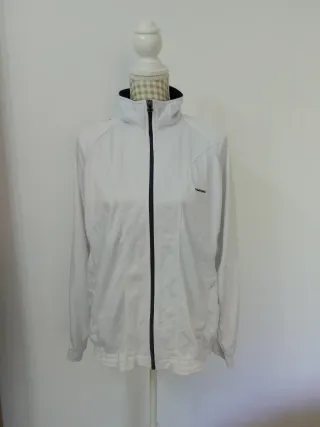 Chaqueta chándal blanca
