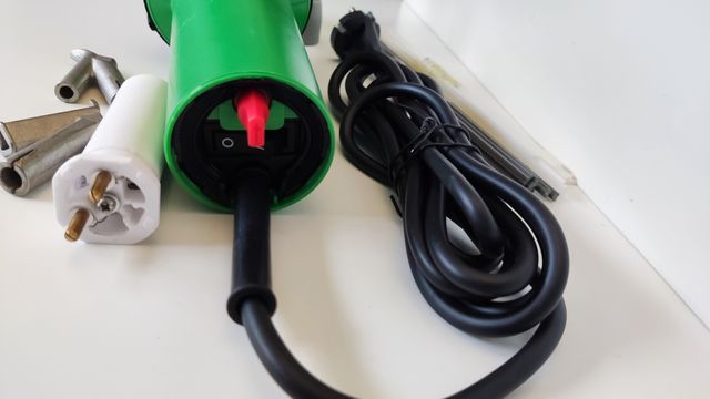 Soldador aire caliente tipo Leister
