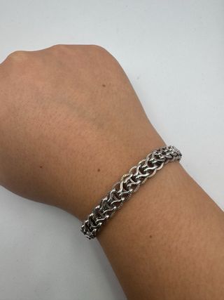 011-05-00382 PULSERA ORO BLANCO 9K