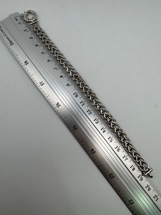 011-05-00382 PULSERA ORO BLANCO 9K