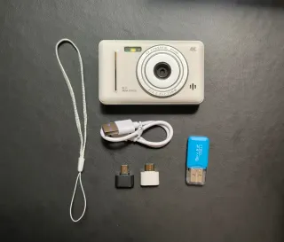 Cámara Digital Estilo Retro 50MP 4K