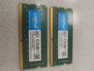 2x Crucial 16GB DDR4 3200MHz SODIMM RAM