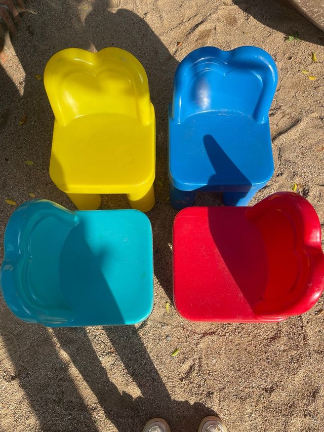 Sillas Infantiles de Plástico