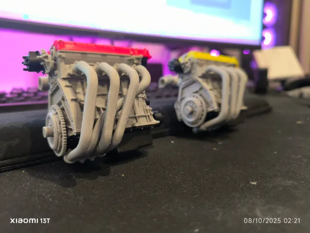 Motor Honda B16 Civic EK9 Type R - Miniatura