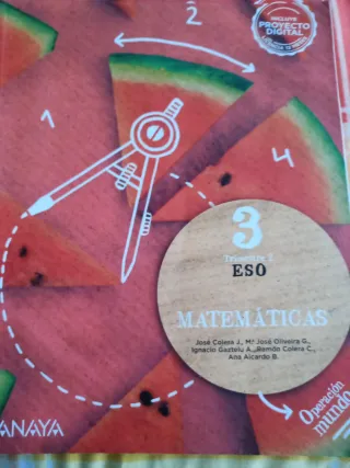 Matemáticas 3 operación mundo 