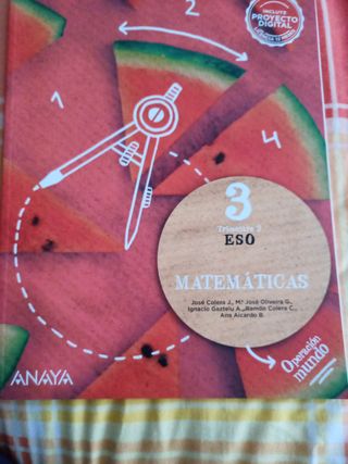 Matemáticas 3 operación mundo 