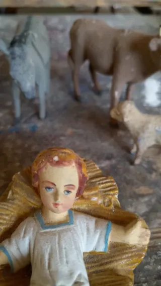 Statuette vintage di Betlemme