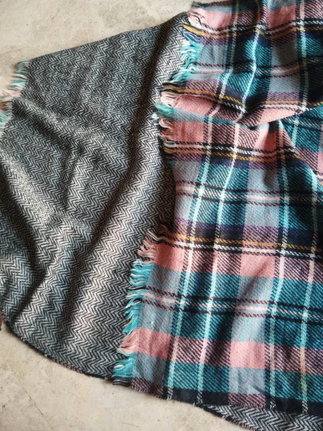 Bufanda Cuello Multicor Tartán