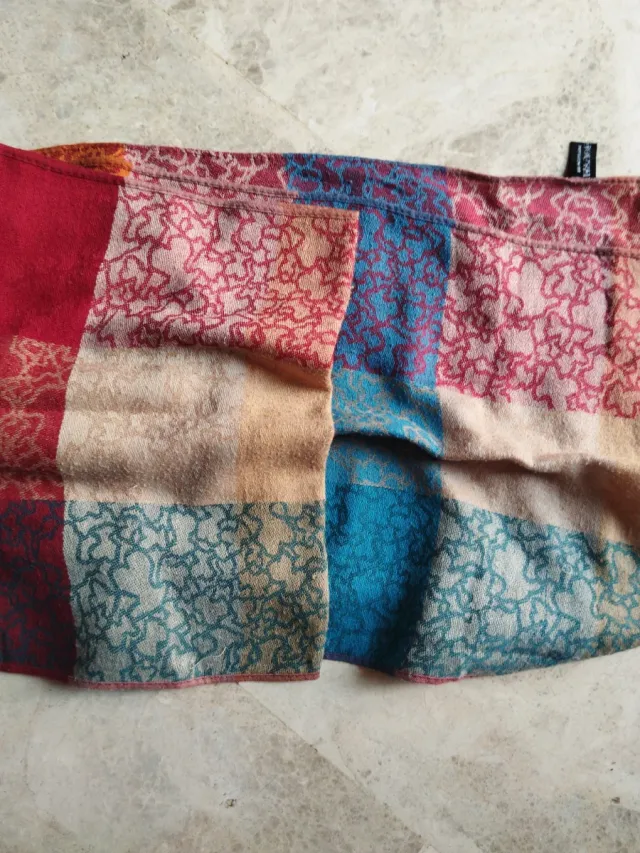 Bufanda Cuello Multicor Tartán