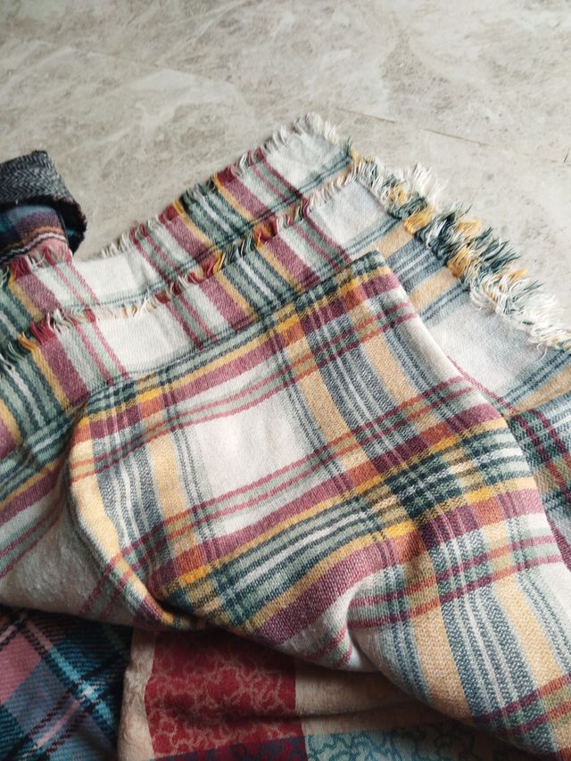 Bufanda Cuello Multicor Tartán