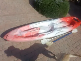 Kayak Mainstream Naranja y Blanco