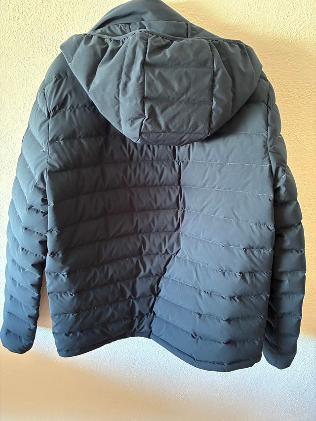 Casaco Abercrombie & Fitch azul. casaco penas