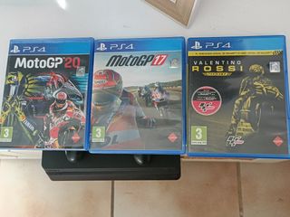 Lote 3 Juegos PS4 MotoGP