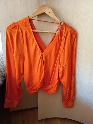 Camisa Mango Naranja