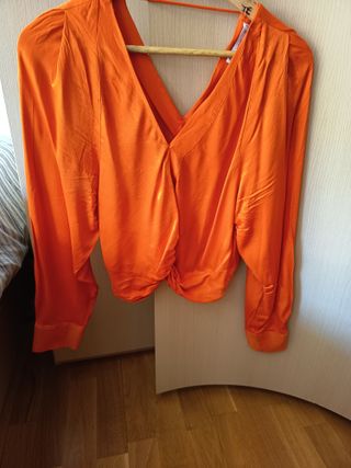 Camisa Mango Naranja