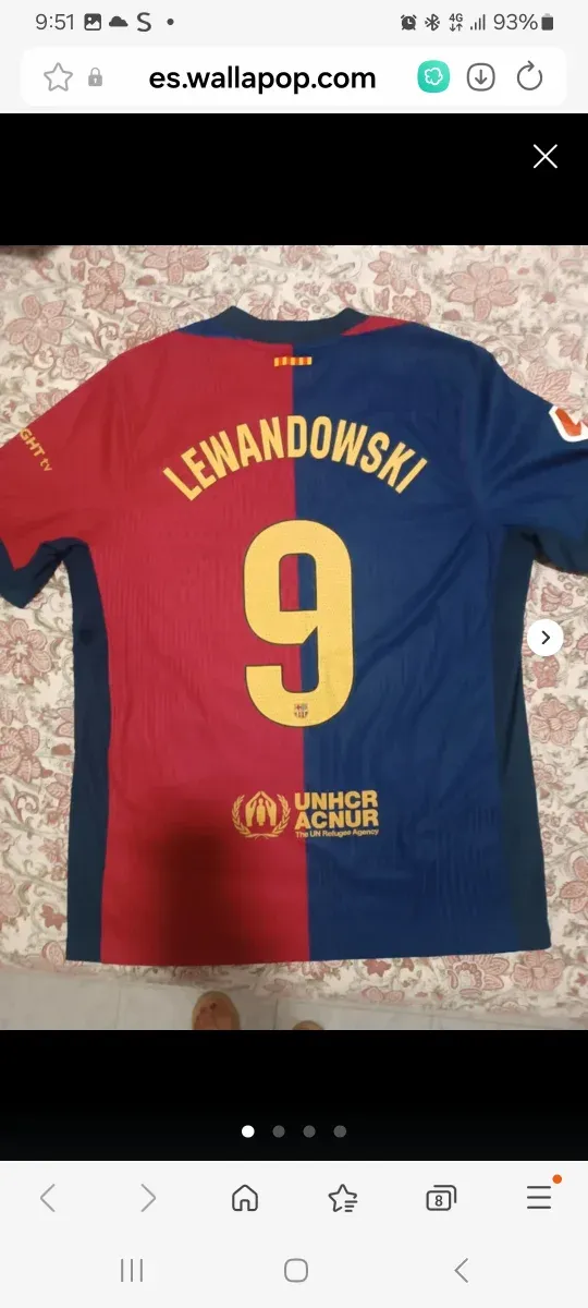 Camiseta Nike Lewandowski Nº 9