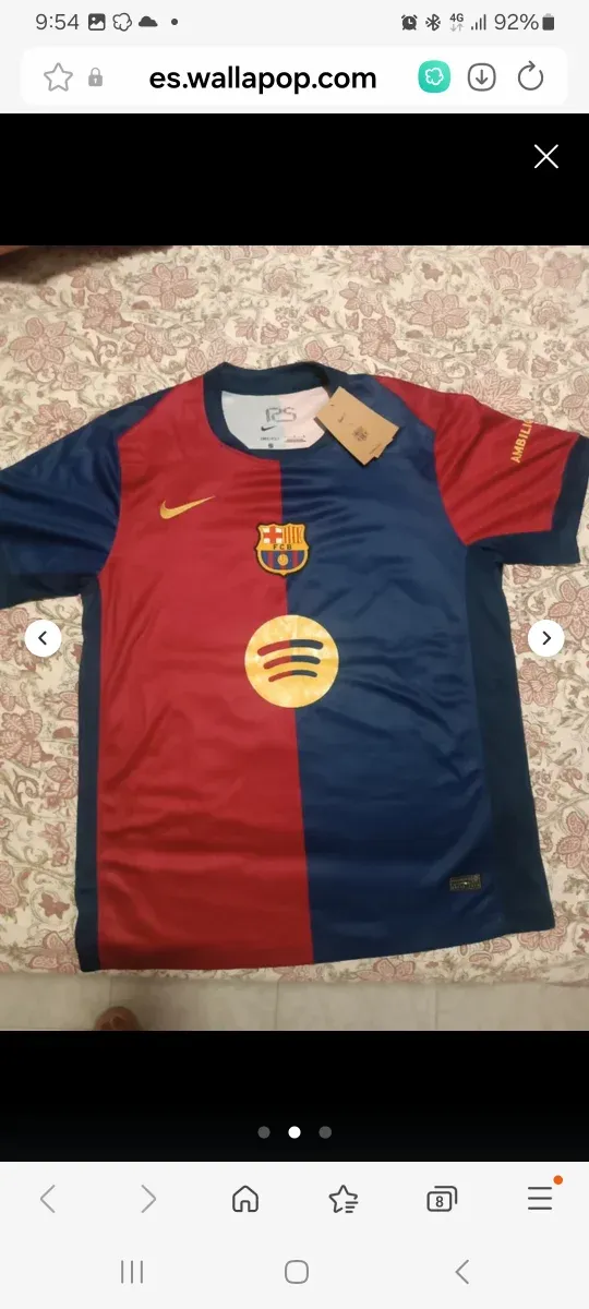 Camiseta Nike Lewandowski Nº 9