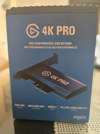 Capturadora El gato 4K PRO 