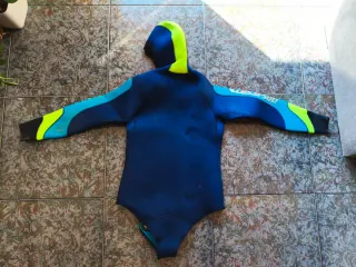 Traje de neopreno Cressi Sub azul y verde