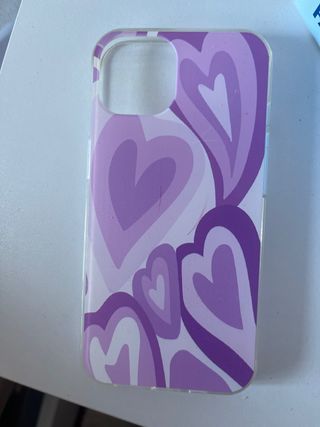 Custodia Purple Hearts per iPhone 13