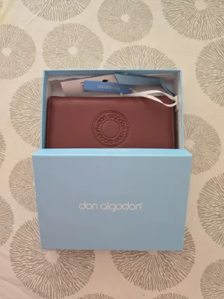 Cartera Don Algodón Marrón Mujer