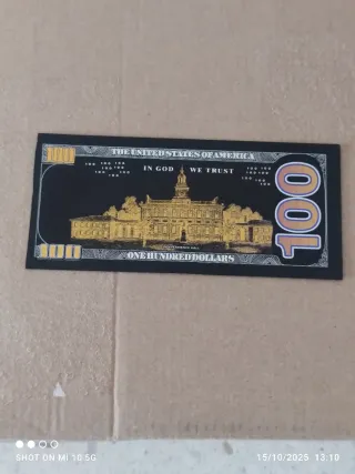Banconota 100 Dollari Oro Replica