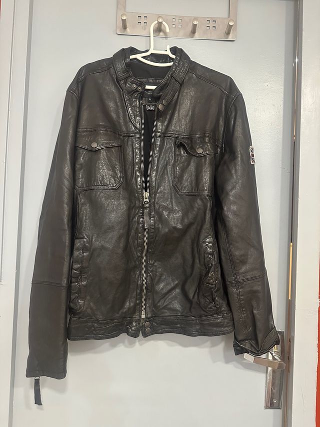Chaqueta de piel Pepe Jeans Hombre XL