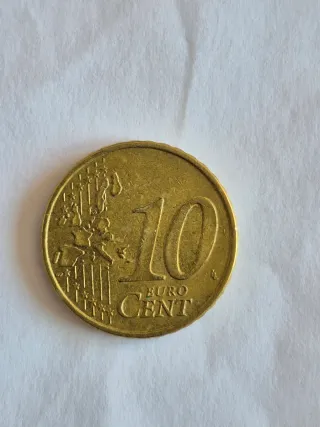 Moneda 10 céntimos Austria 1999