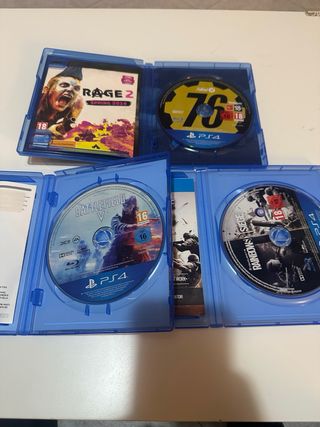 PS4 Giochi: Battlefield V, Fallout 76, R6 Siege