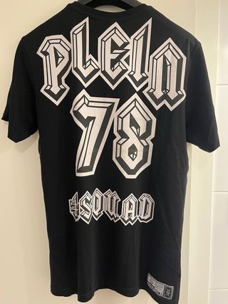 Camiseta Philipp Plein Negra con Diseño Tigre