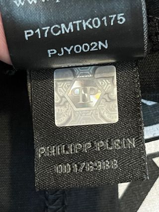 Camiseta Philipp Plein Negra con Diseño Tigre