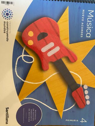 Libro Música Santillana 4 Primaria