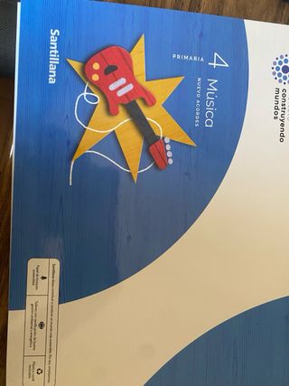 Libro Música Santillana 4 Primaria