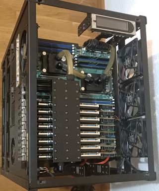 Workstation 8x1080Ti 2xXeon E5 2640v4 128GB RAM
