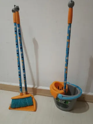 Set niños limpieza infantil