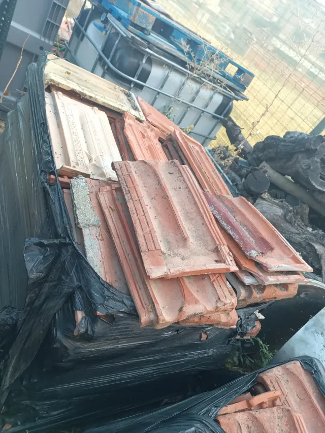 Tejas planas de barro