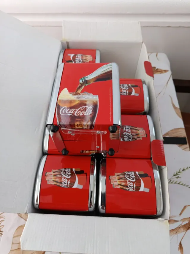 Servilleteros Coca-Cola Set 8 la unidad a 4€