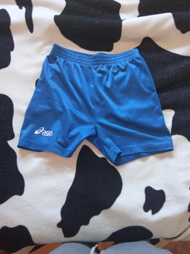 Lote 5 Pantalones cortos Asics azules 10 años
